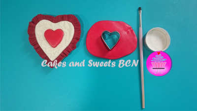 Galletas San Valentín corazón rizado Paso 5-1