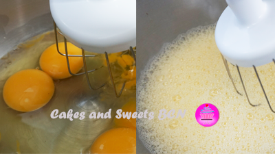 Cupcakes de lima Paso 1