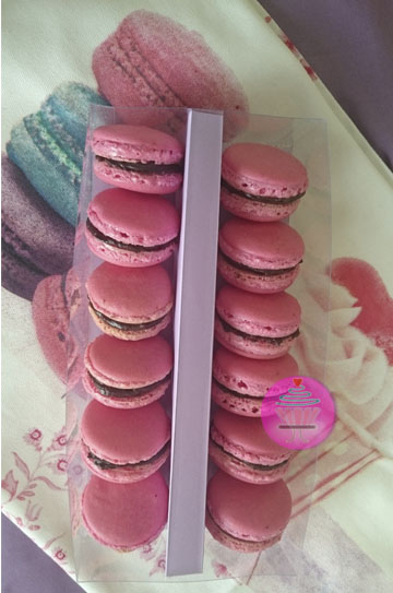 Macarons de Fresa