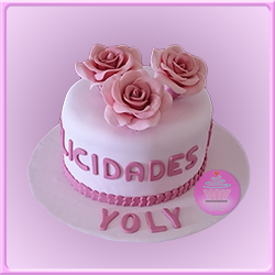 Tarta Rosas